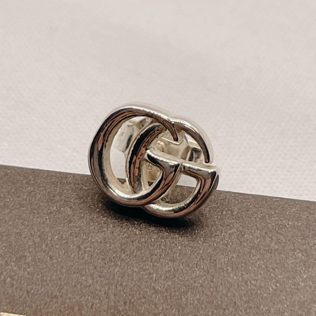 【美品】　GUCCI インターロッキング ピアス　片耳　キャッチ グッチ