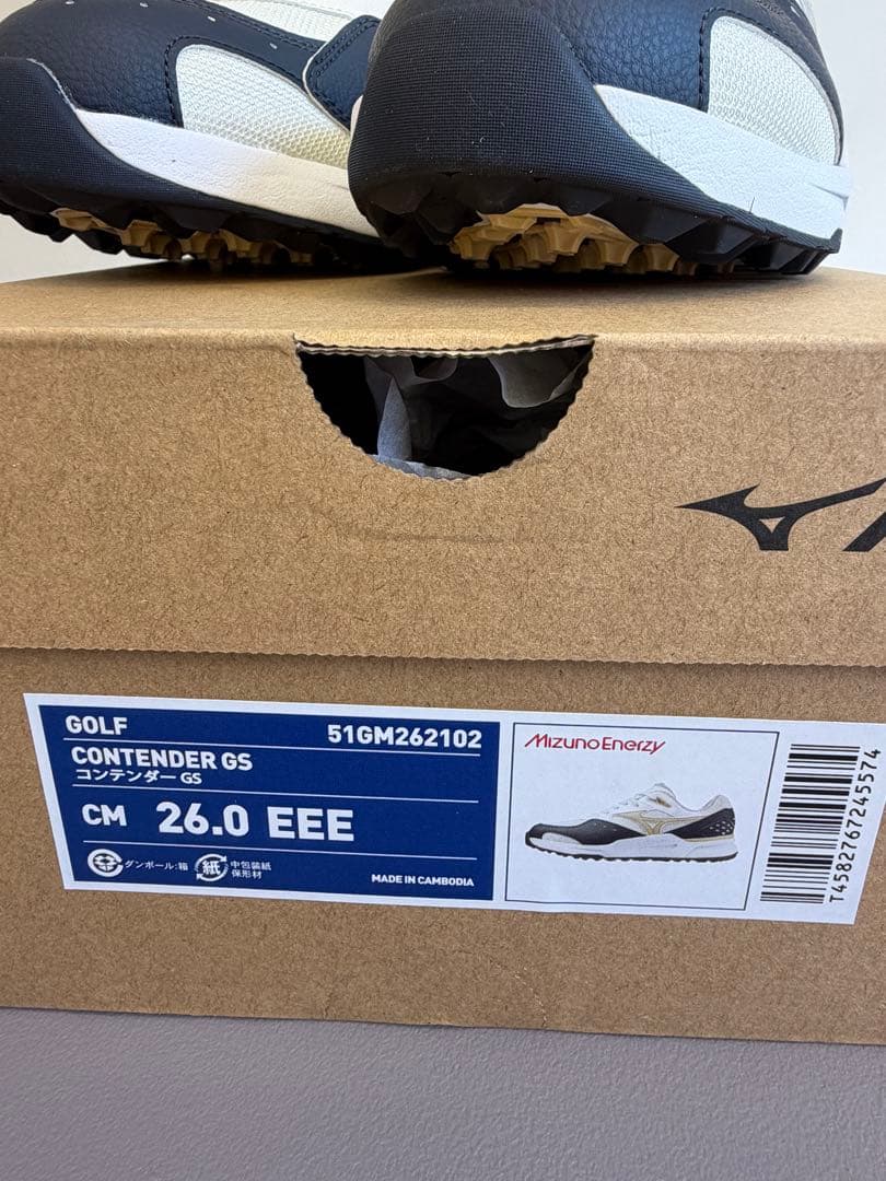 Mizuno コンテンダーGS 26.0㎝ 新品未使用　ミズノ