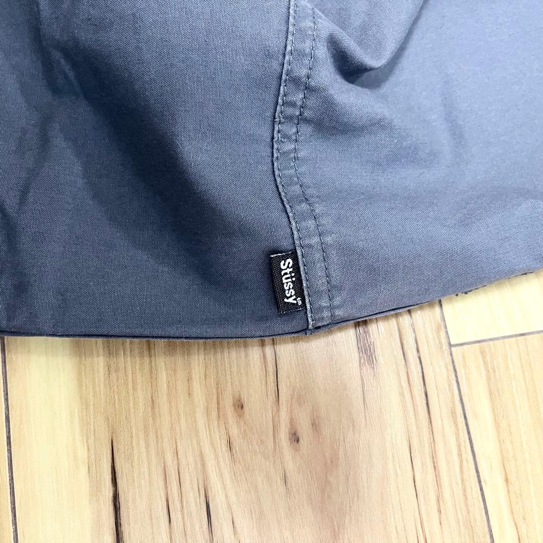 90s 後期ステューシー　stussy 紺タグ　コットン　ワークパンツ