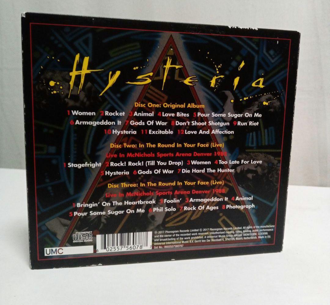 デフ・レパード ヒステリア DEF LEPPARD HYSTERIA インテリ