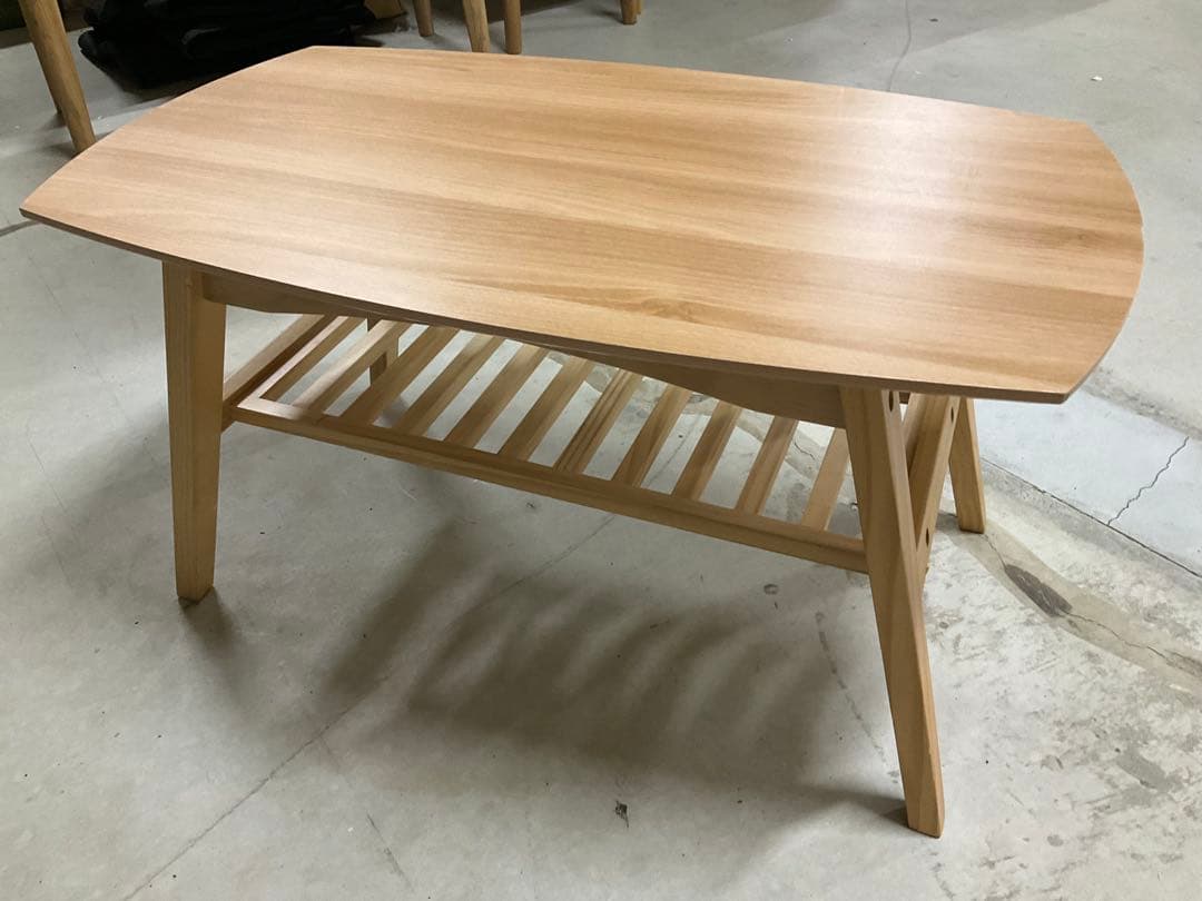 ⭐️極美品⭐️　ナチュラルウッド オーバルテーブル