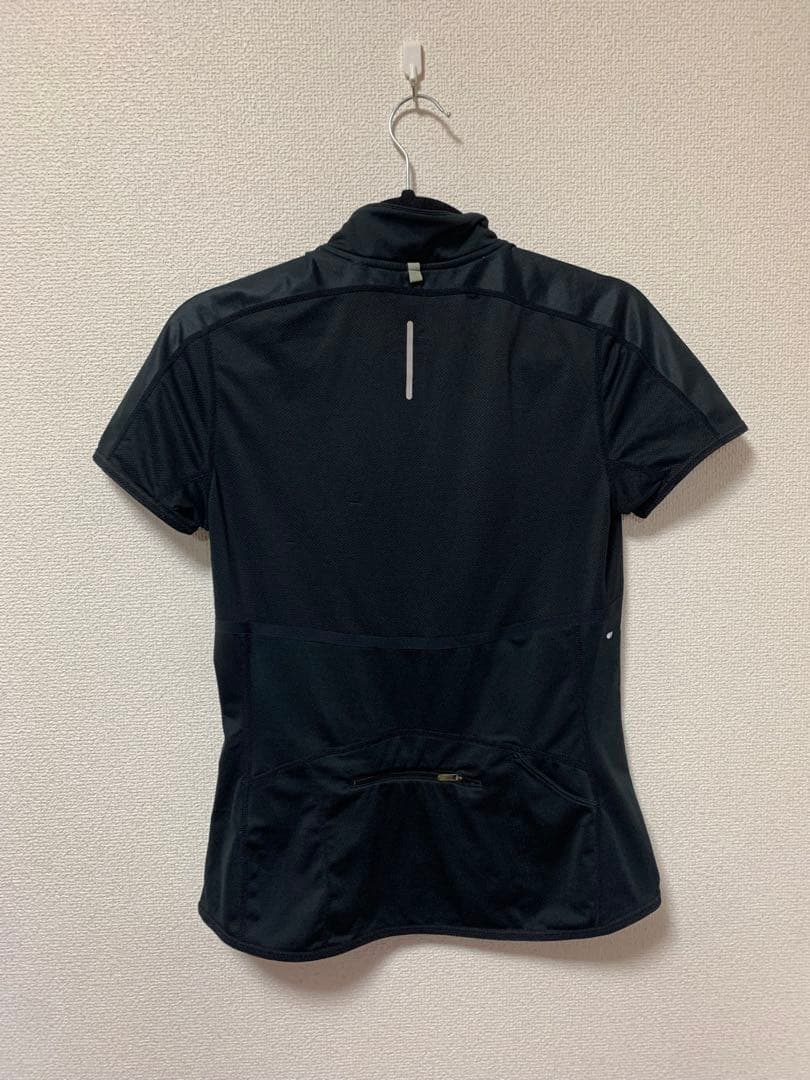 【NIKE】DRI-FIT ブラック ハーフジップ Tシャツ M used古着