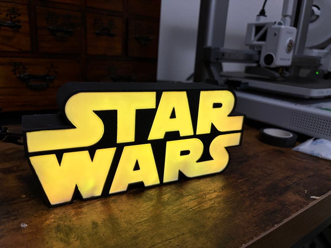 多色 STARWARS スターウォーズ ライト リモコン付き