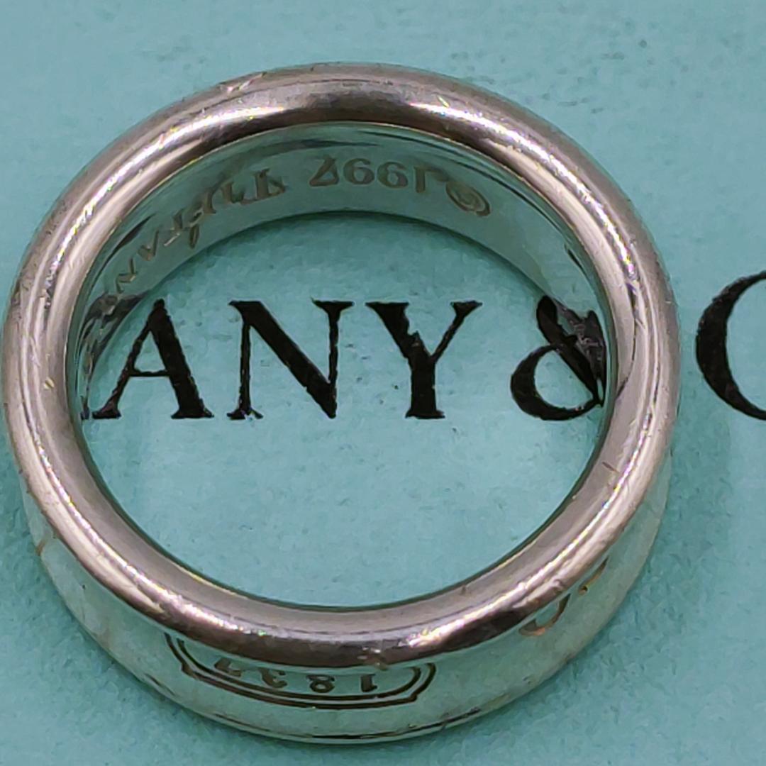 【リペア済み】Tiffany & Co　ティファニー　 ナローリング 11.5号