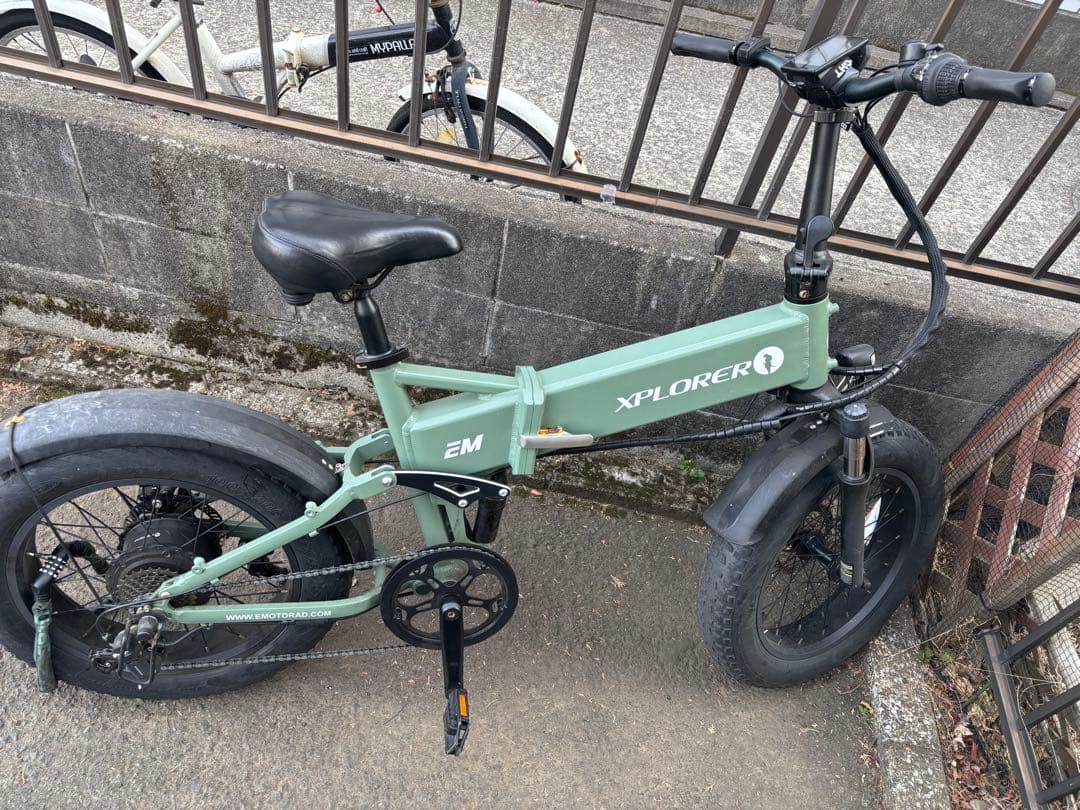 ※再出品※更に値下げしました※現地取引のみ※折りたたみ　電動自転車