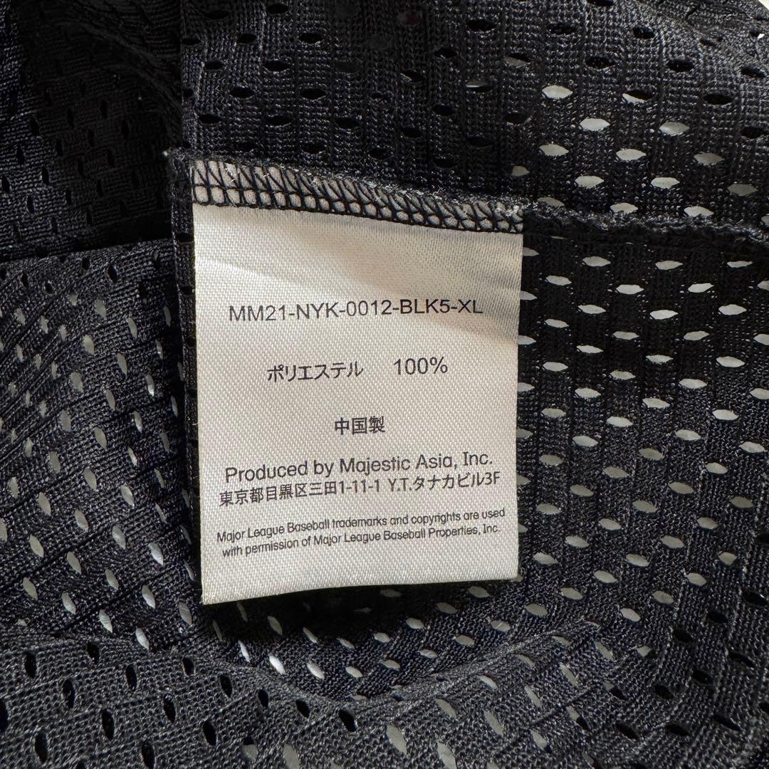 未使用級✨Majestic ヤンキース ユニフォーム ベースボールシャツ XL