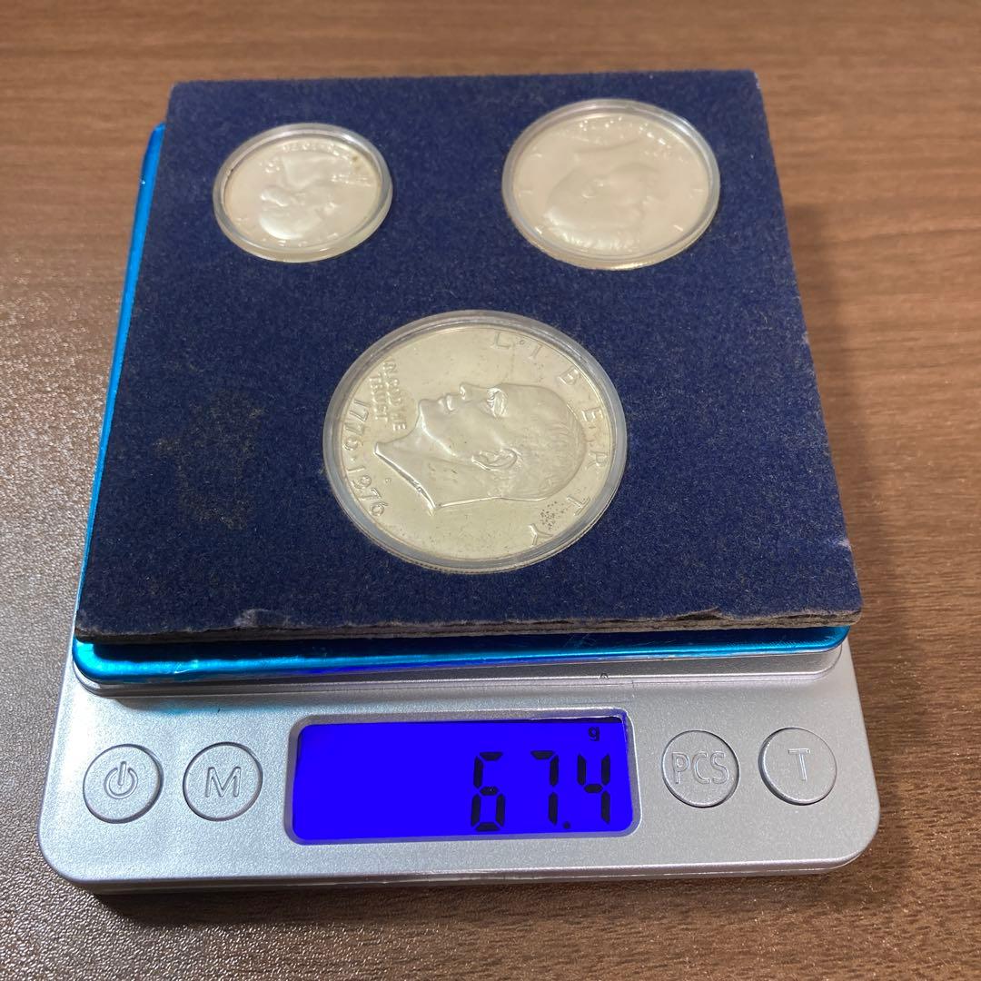 アメリカ　200周年　記念銀貨　セット　1967 slv400