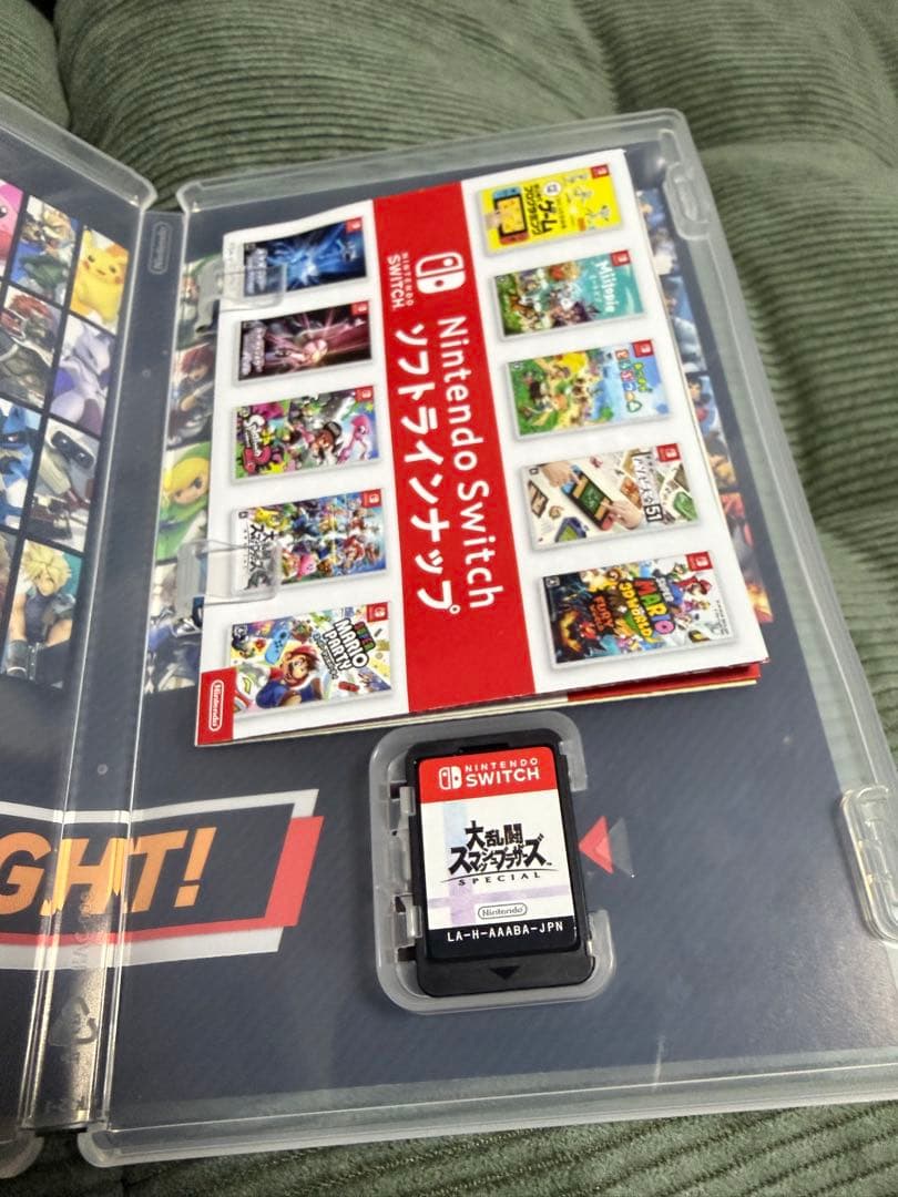 Nintendo Switch 本体 コントローラー スマブラ　箱無し　中古