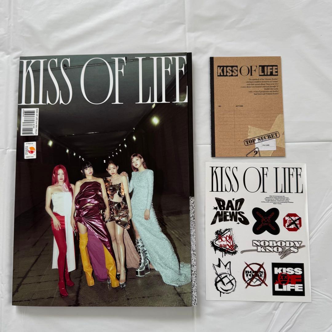 KISS OF LIFE キオプ アルバム セット