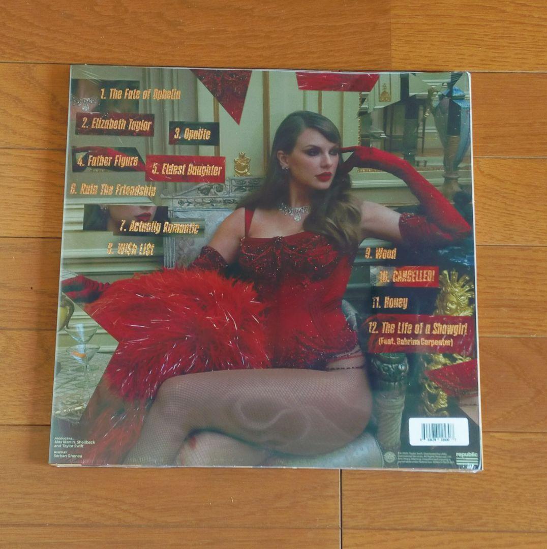 THE LIFE OF A SHOWGIRL初回限定プレス 限定生産 3
