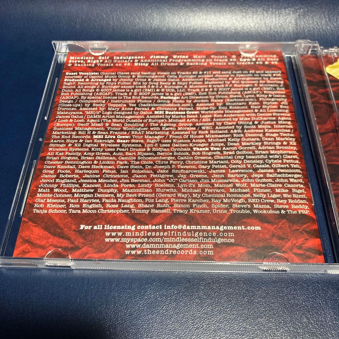 ■[廃盤]MINDLESS SELF INDULGENCE CD「IF DLX
