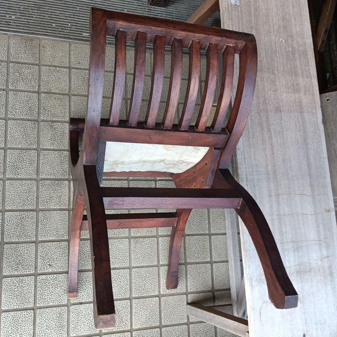 3196） KARTINIレザー スツール カルティニチェア アジアン家具