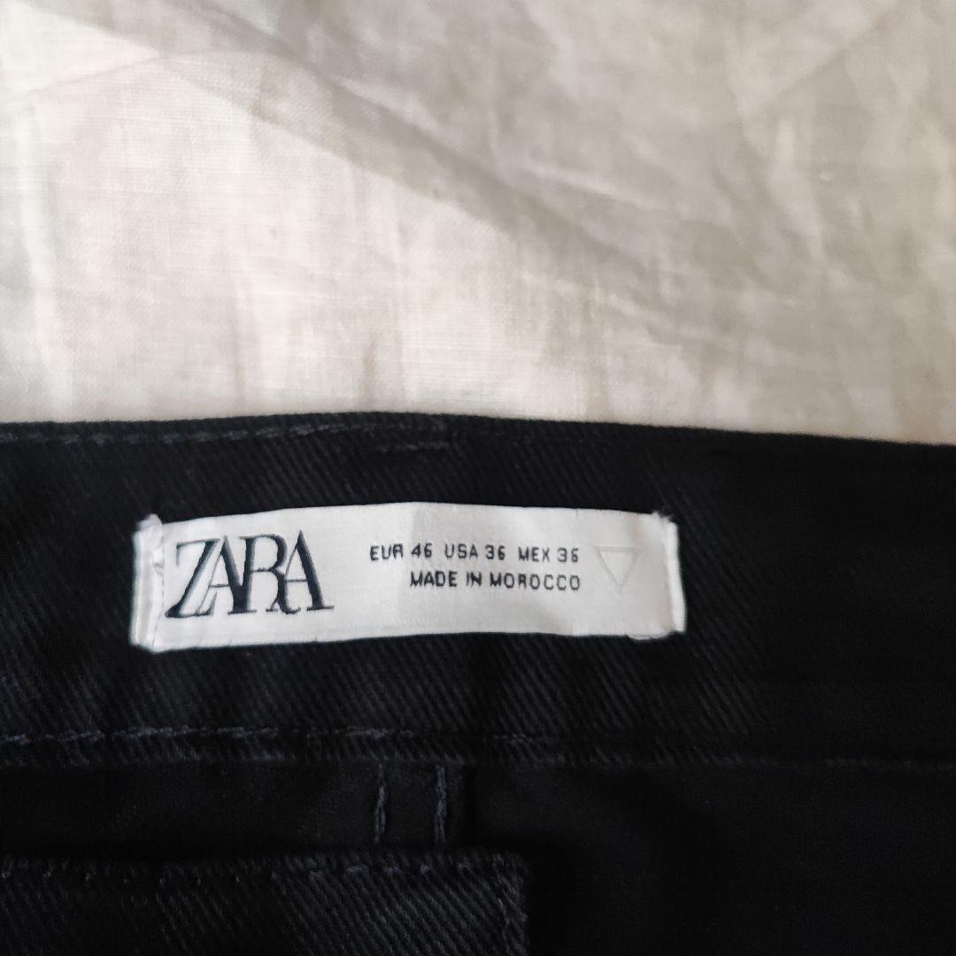 ZARA マルチポケット カーゴ バギーデニム 黒 Y2K ワイド