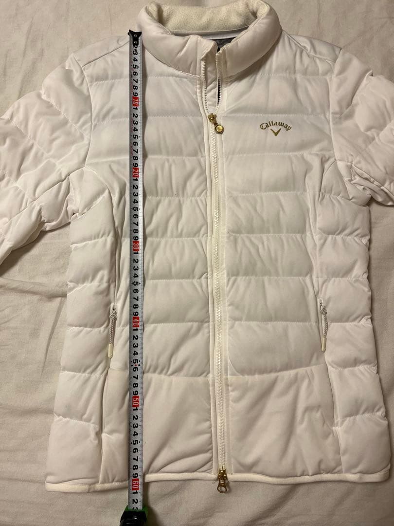 ［中古品］Callaway ゴルフウェア　レディースジャケット L ホワイト