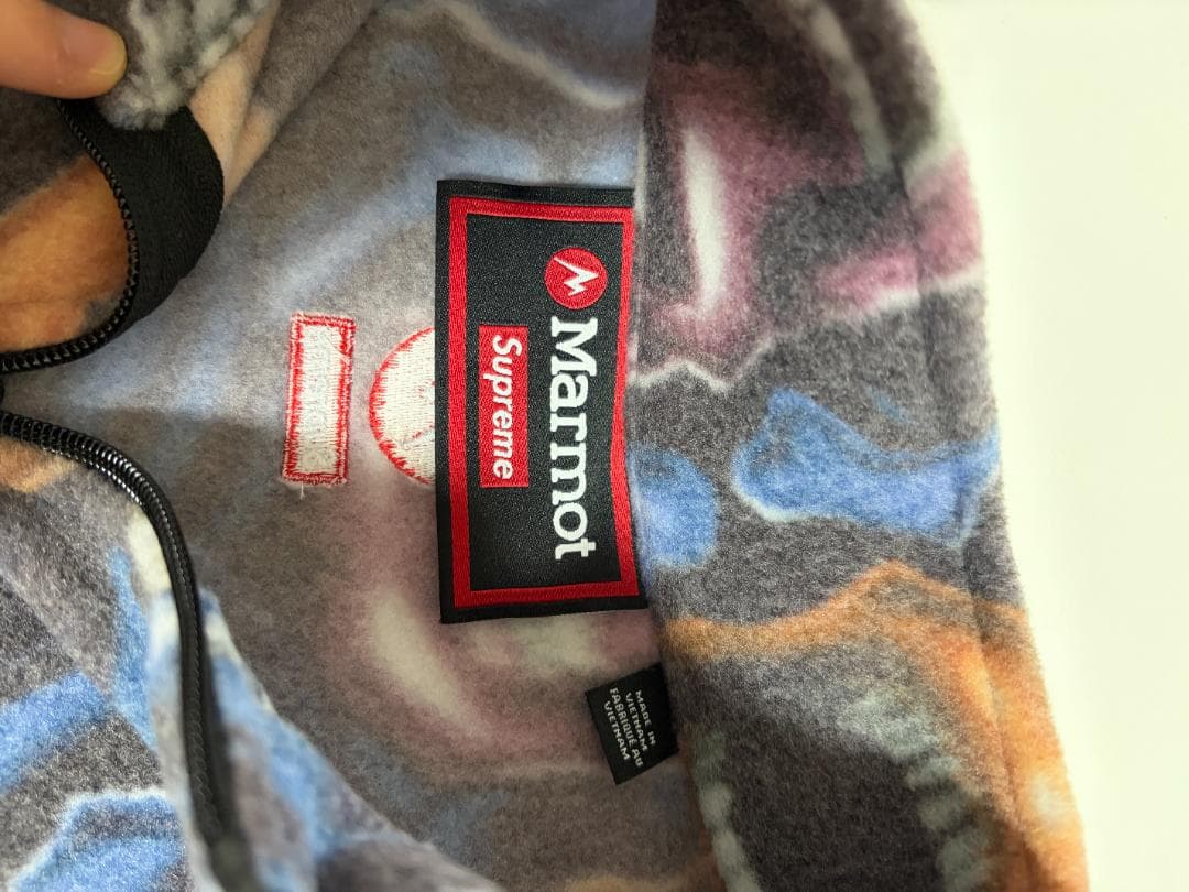 新品!! Supreme x Marmot Fleece Jacket M