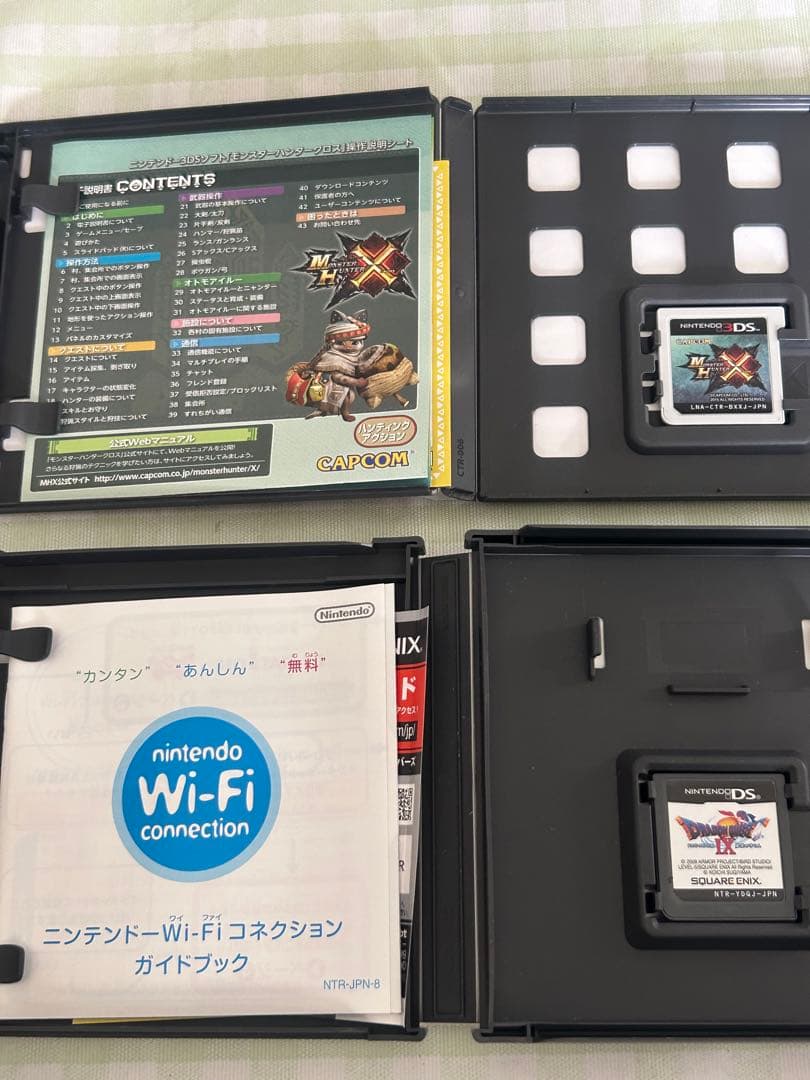 ニンテンドー3DS dark brown 本体とソフト3本