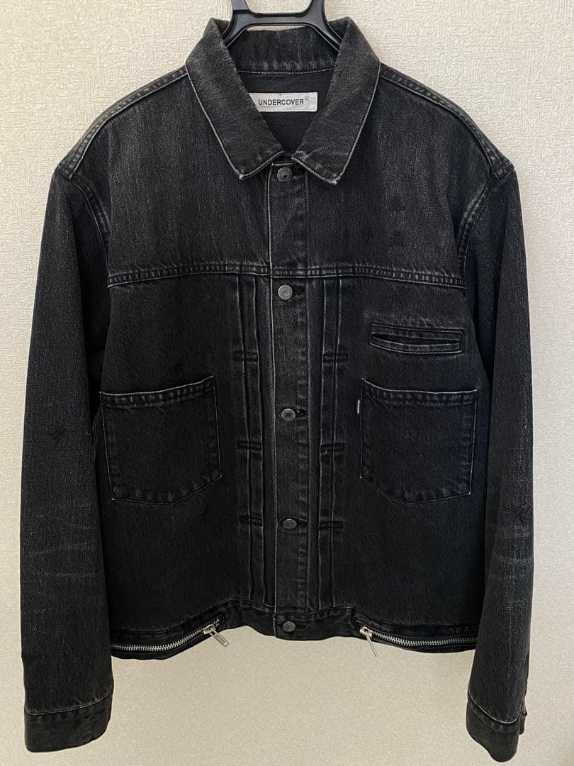 希少　アンダーカバー　BUGブラックデニムジャケット　SS