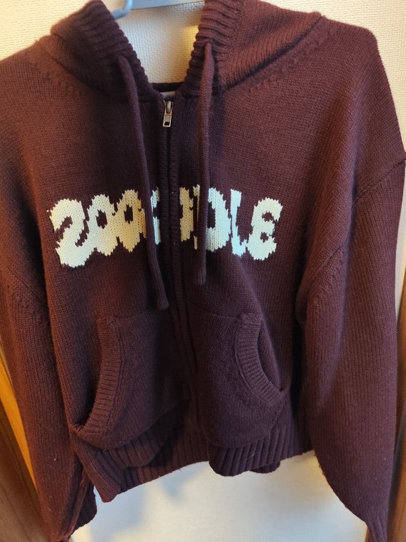 zoodle　ロゴニットフーディー
