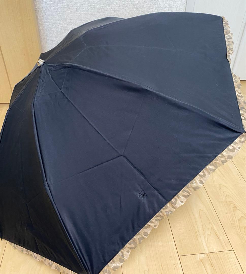 折り畳み傘　晴雨兼用　遮光 UV99％以上　遮熱　黒　80cm YSL