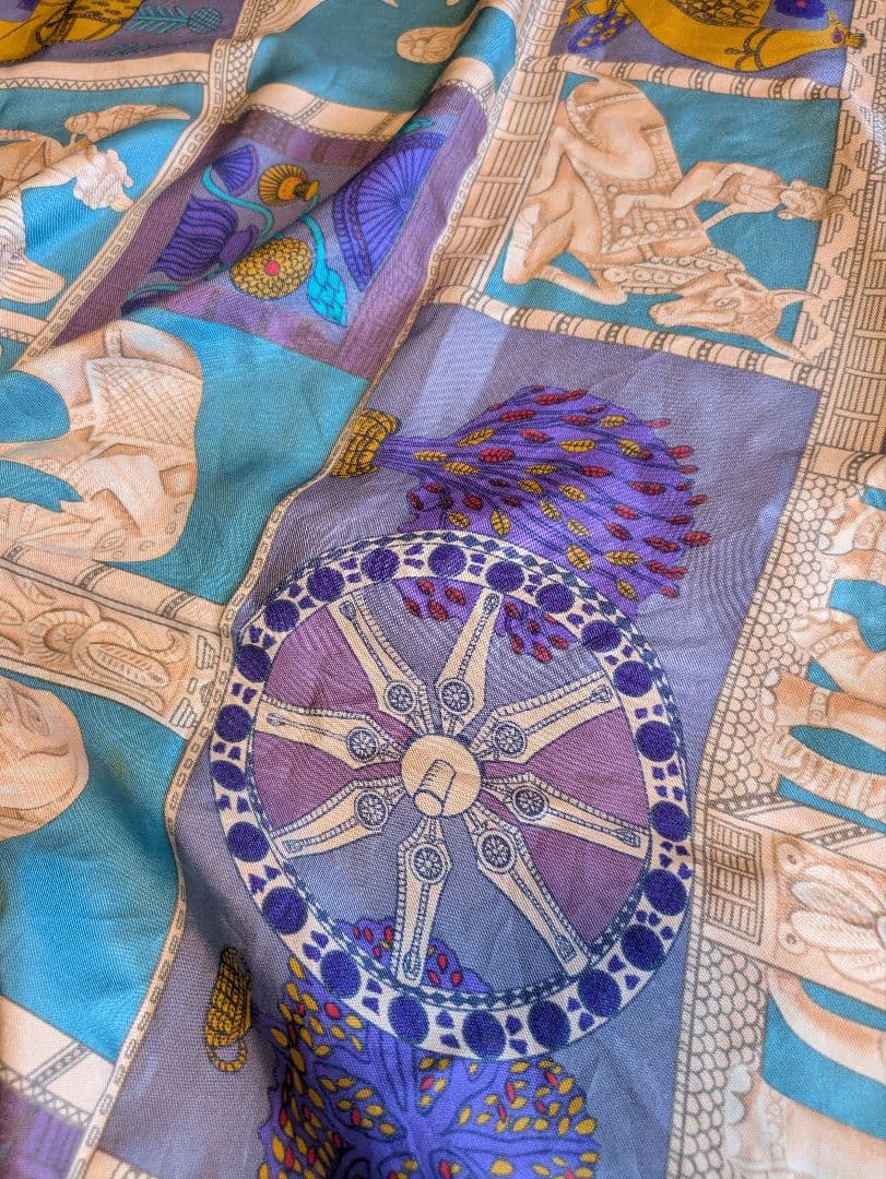 Hermes　カレ　 90cm　スカーフ