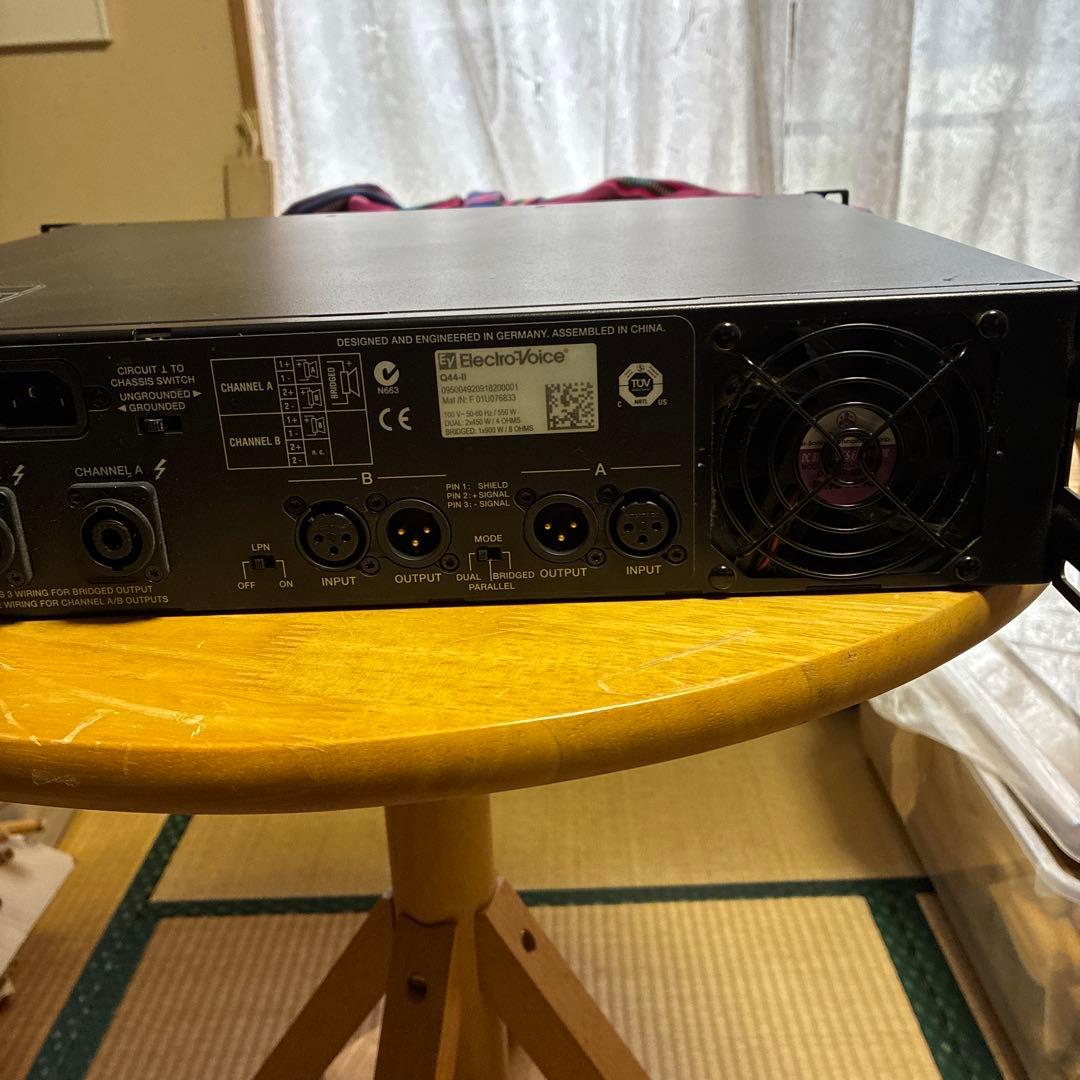 EV Q44 パワーアンプ