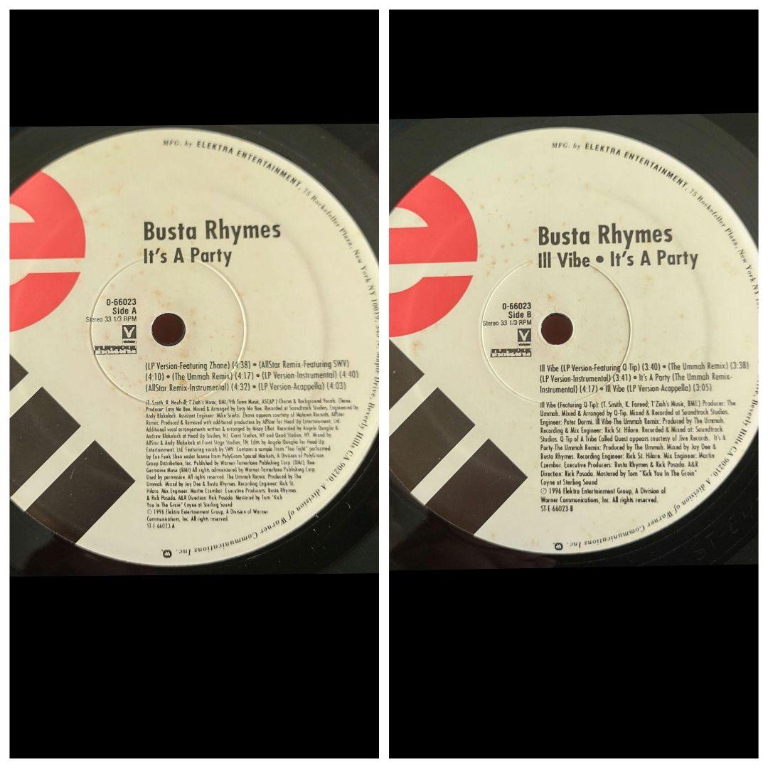 HIPHOP LP Busta Rhymes バスタ・ライムス　まとめ売り　8枚