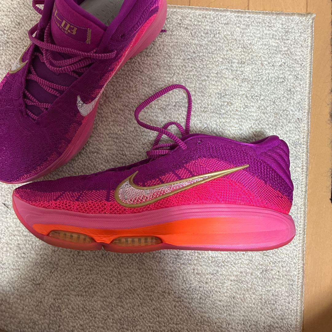 ア*ー様 NIKE G.T.hustle3 ハッスル3 バッシュ 箱あり