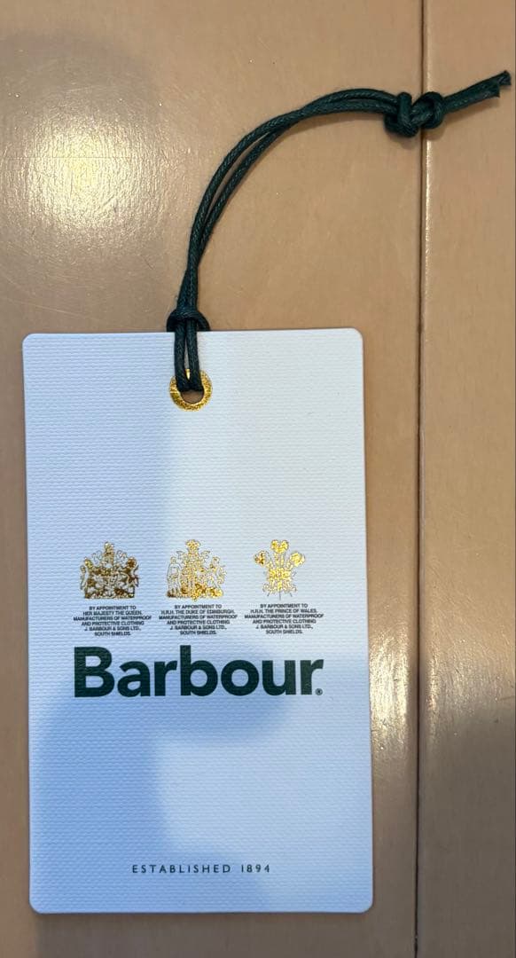 A*i様 美品　Barbour ビデイル　ノンオイル　ピーチスキン　38