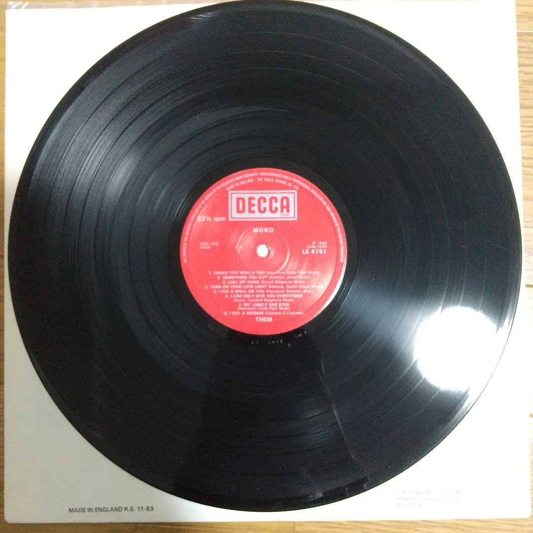 them LP 2枚セット ガレージパンク モッズ 60s