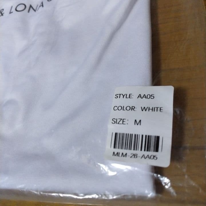 ⭐新品⭐未使用⭐マーク&ロナ⭐メンズ半袖モック⭐白⭐M⭐LL⭐