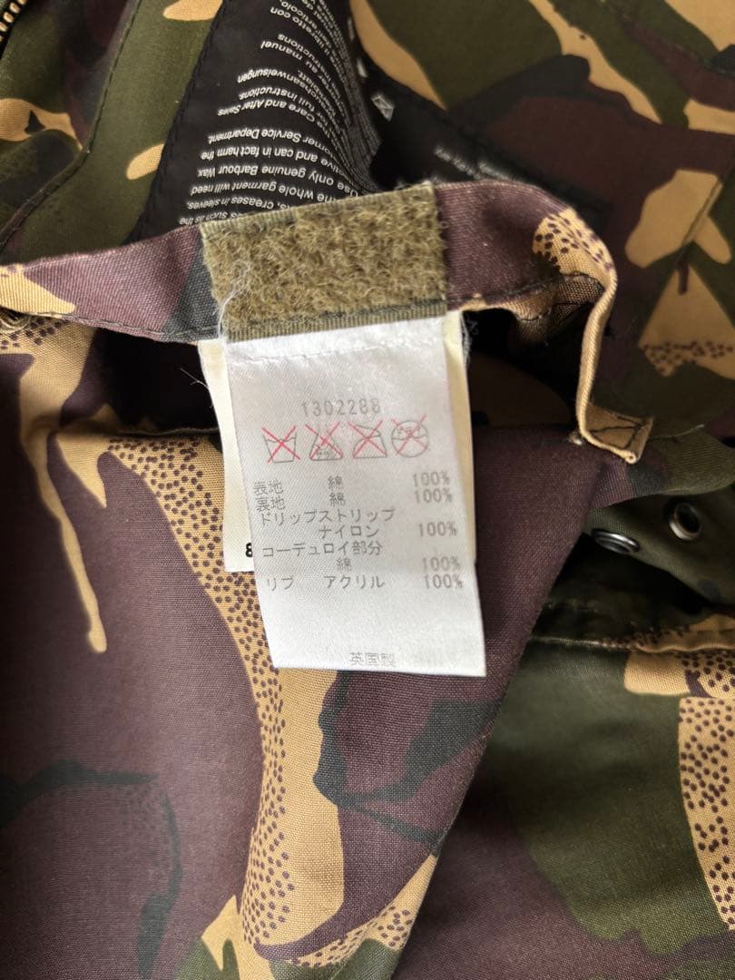 【メンズ】定番Barbour クラシックワックスジャケット オリーブグリーン38