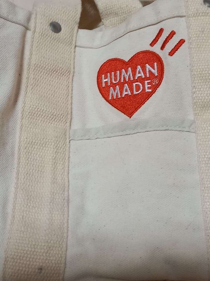 HUMAN MADE トートバッグ ホワイト