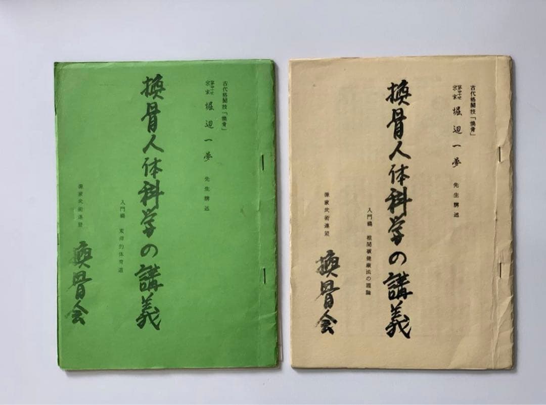 【超希少】堀辺 正史　換骨拳　骨法　セット　拳法　武術　合気道　秘術