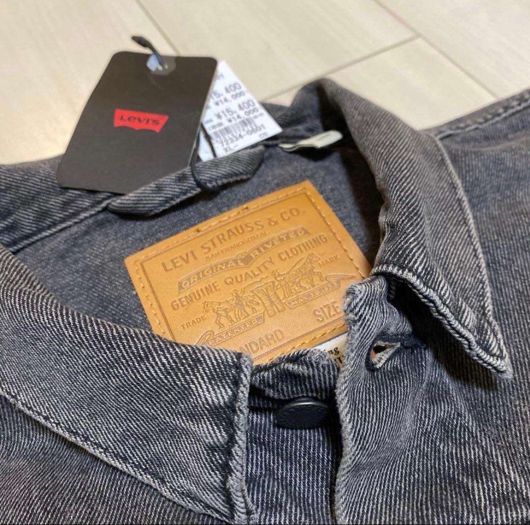 LEVI'S PREMIUM グレー デニムジャケット XL