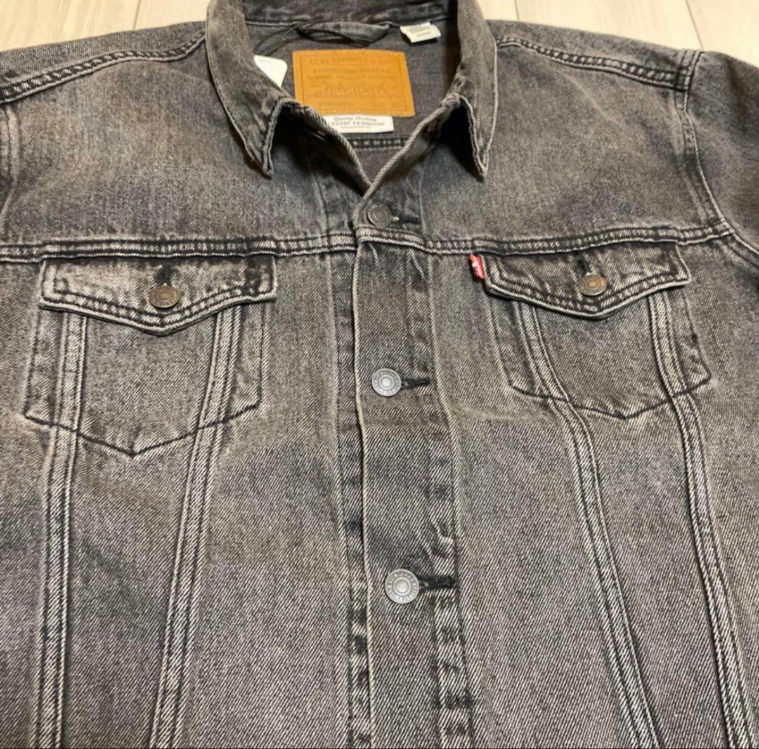 LEVI'S PREMIUM グレー デニムジャケット XL
