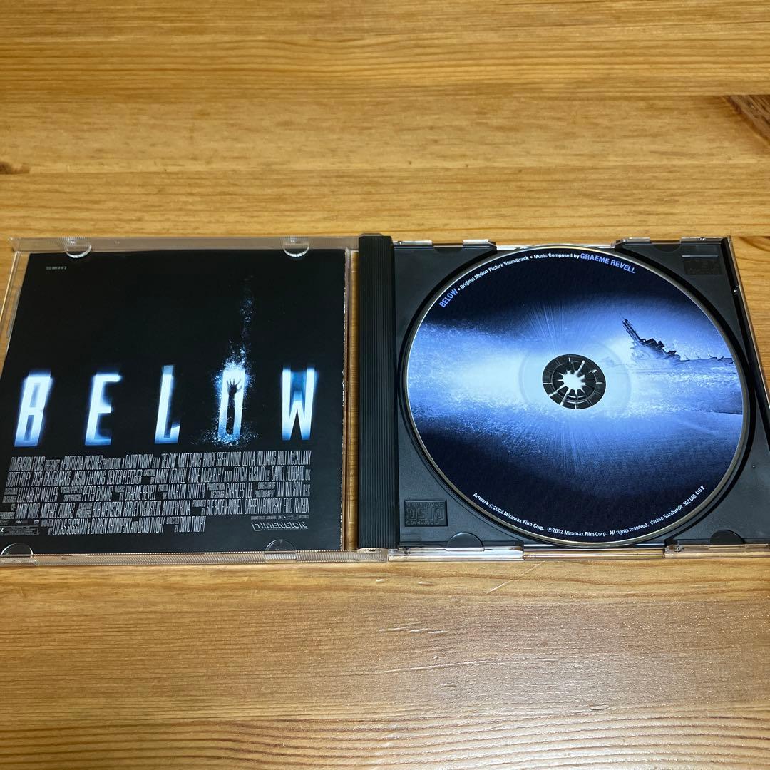 洋楽 Below Soundtrack GRAEME REVELL CD