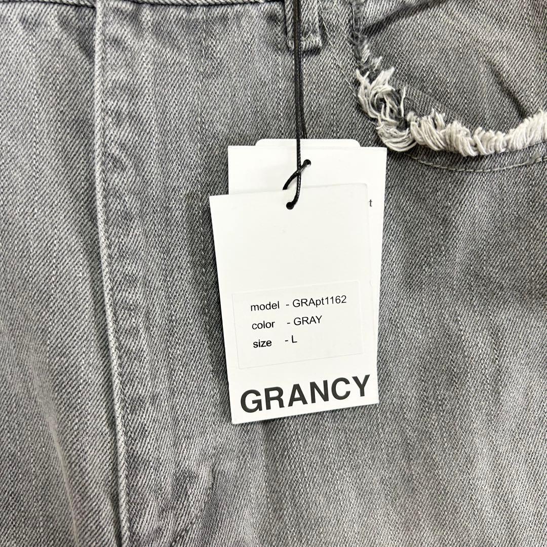 新品 GRANCY ジップデザイン　バニーデニム　　　13oz サイドジップ
