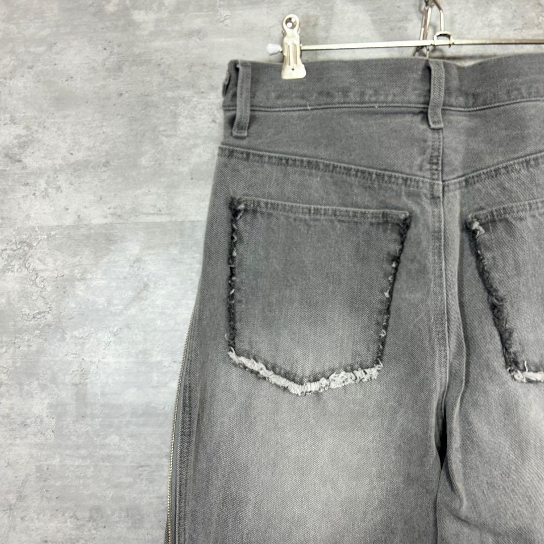 新品 GRANCY ジップデザイン　バニーデニム　　　13oz サイドジップ