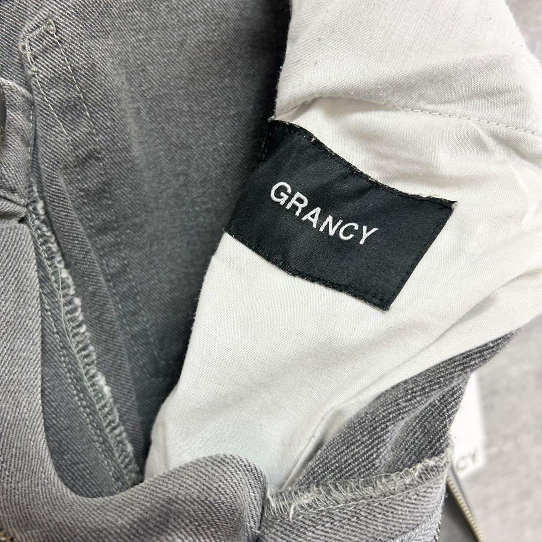 新品 GRANCY ジップデザイン　バニーデニム　　　13oz サイドジップ