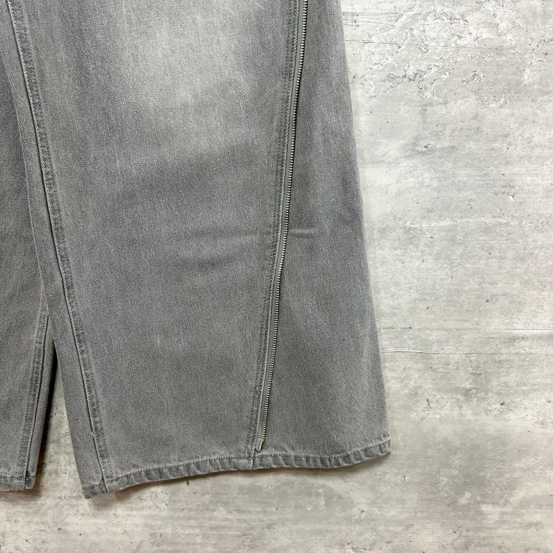 新品 GRANCY ジップデザイン　バニーデニム　　　13oz サイドジップ