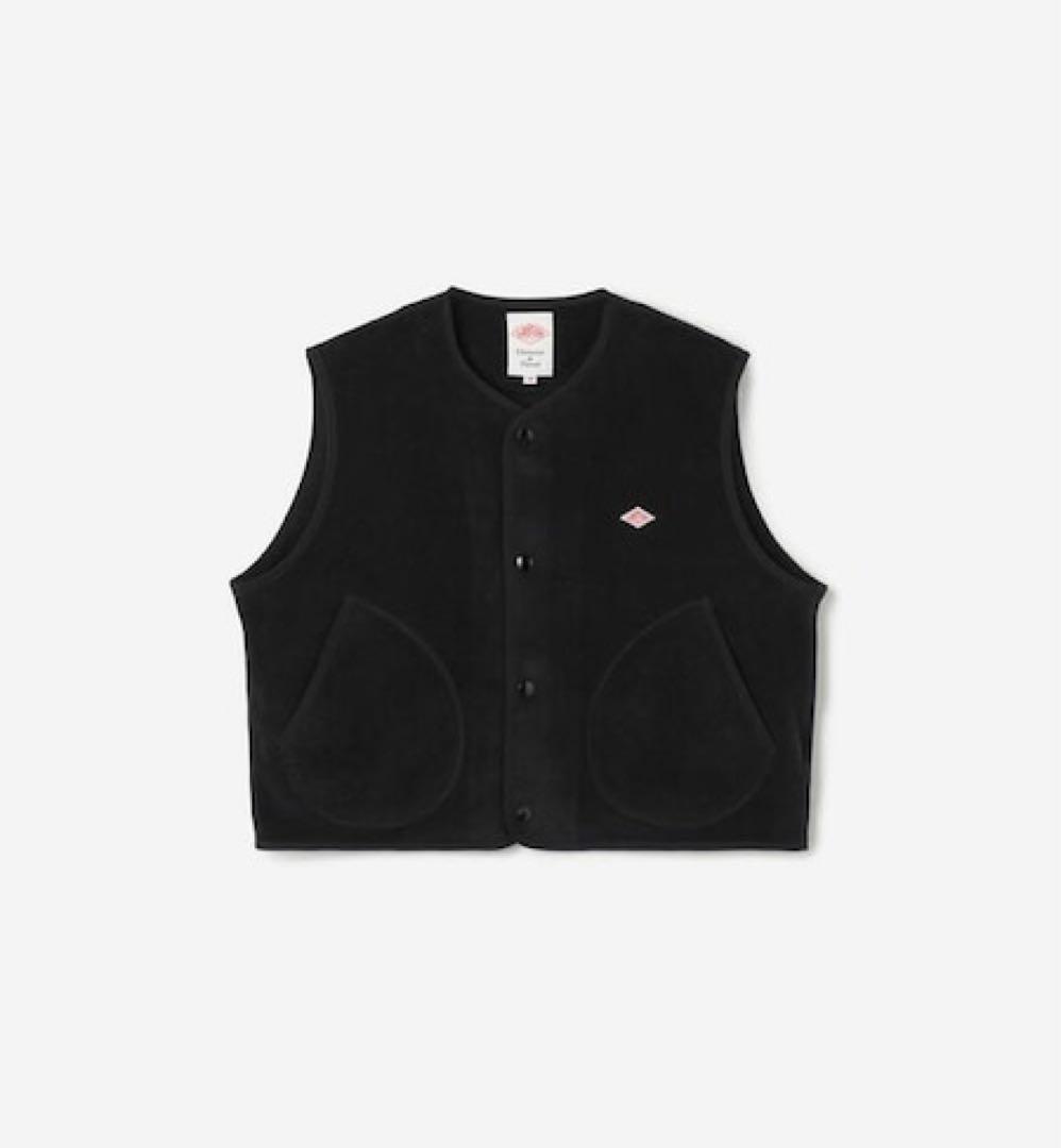 DANTON | フリース カラーレスベスト WOMEN