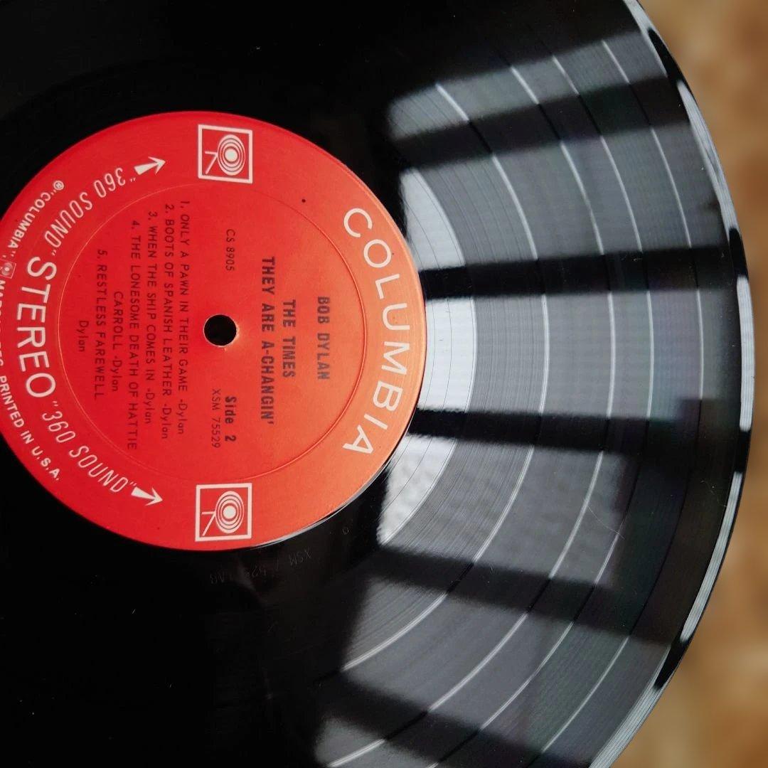 US盤Bob DylanTheTimesThey AreA-Changin'