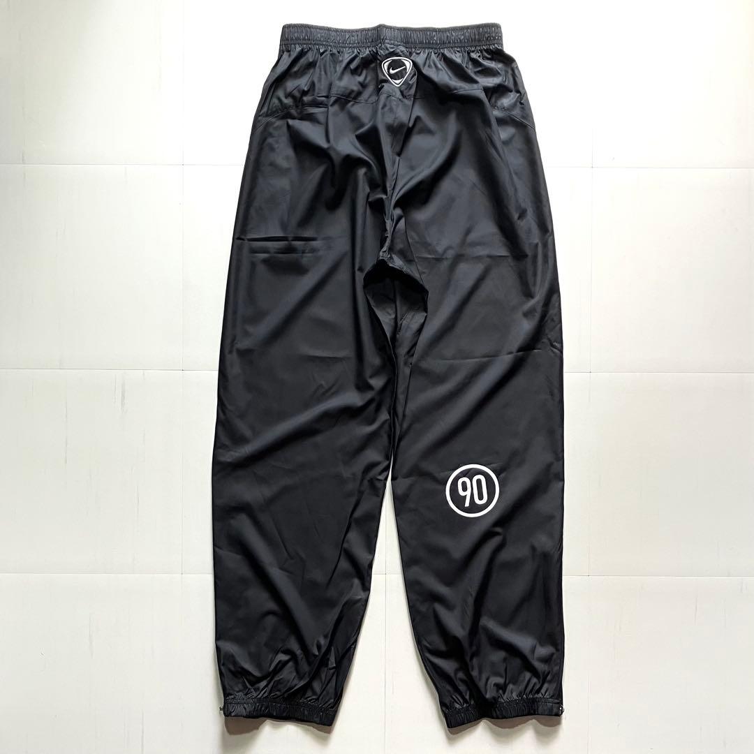 【美品】00s NIKE TOTAL90 ピステスーツセットアップ　黒/赤　M