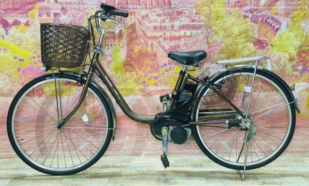K2442 電動自転車パナソニック ママチャリ 26インチ 送料無料