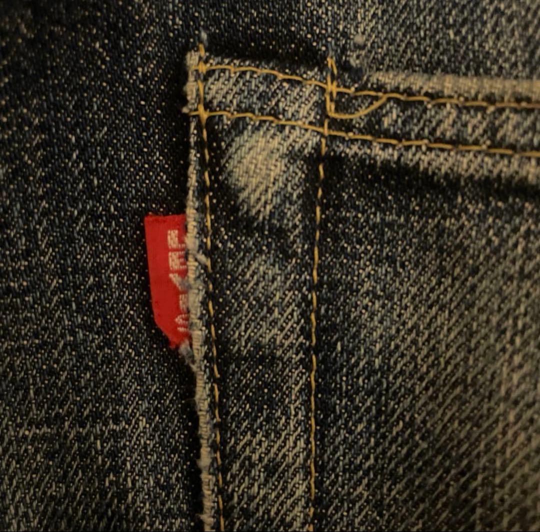 Levi's 702XX デニムパンツ w34 ビッグE 赤耳 鬼ヒゲ y2k