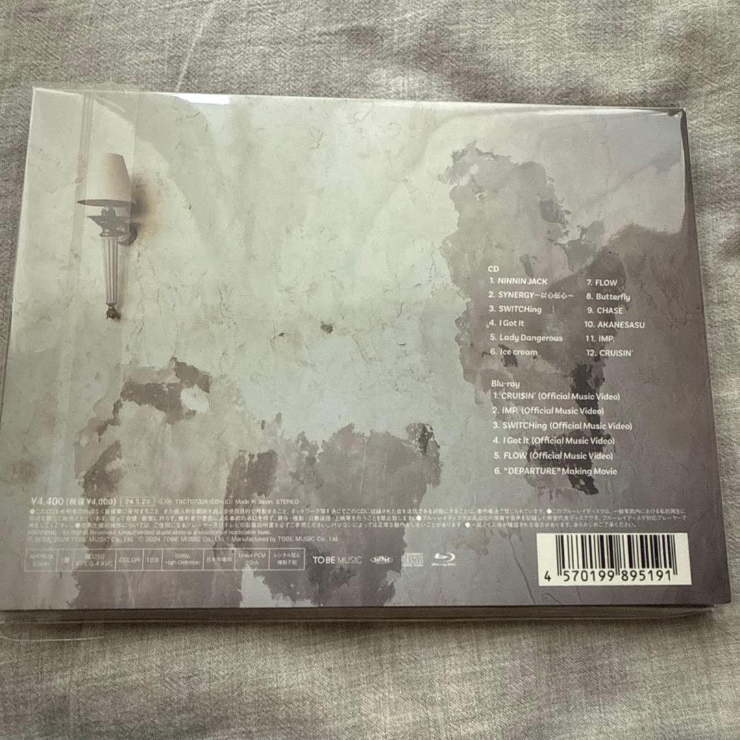 IMP. DEPARTURE CD+Blu-ray 初回盤2枚＋通常盤1枚