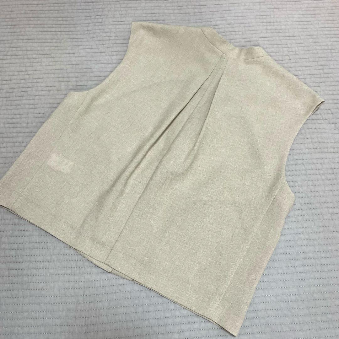 green label relaxing スラブオックス ジレ　ウォッシャブル