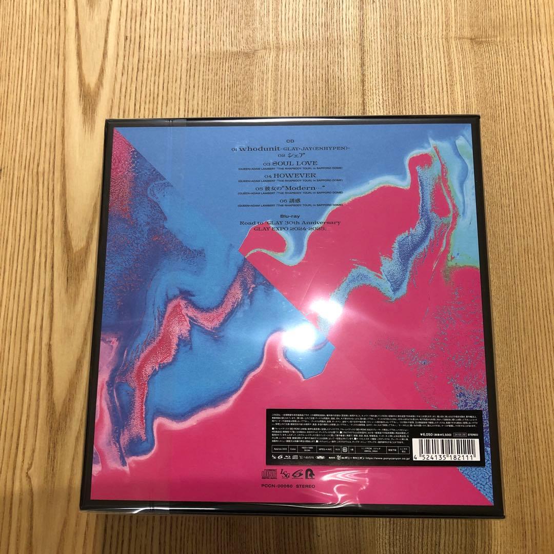 初回生産GLAY whodunit シェア　(CD＋Blu-ray＋グッズ)