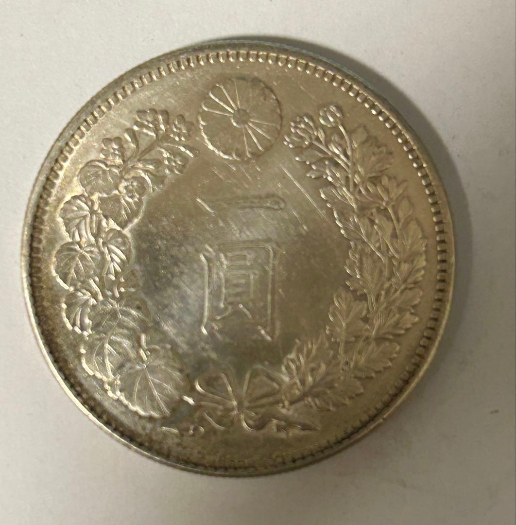 1円銀貨5枚セット② M24・25後期・27・29・30年　一圓銀貨　円銀