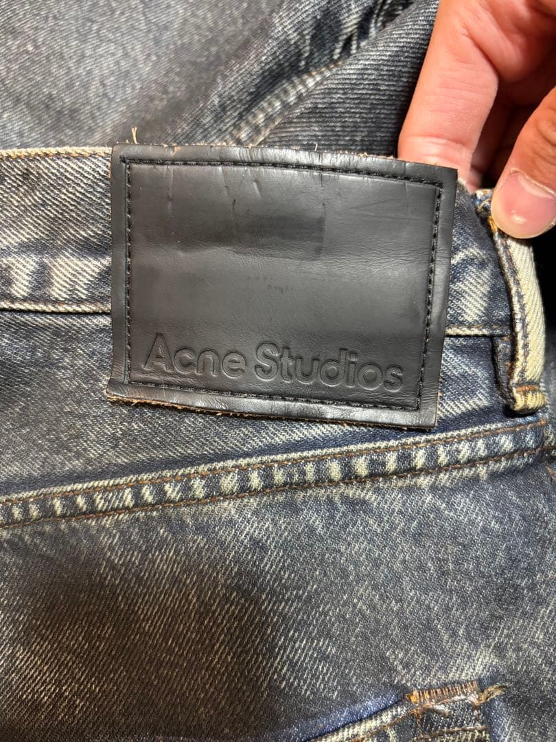 Acne Studios 2023スーパーバギージーンズダークブルー 28/30